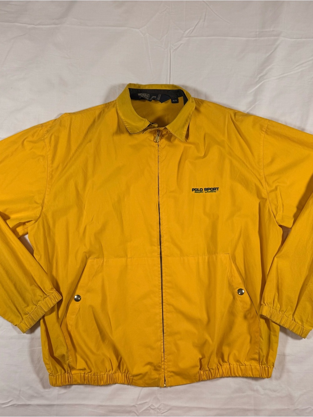 Polo by Ralph Lauren Bright Yellow Lightweight Zip Jacket